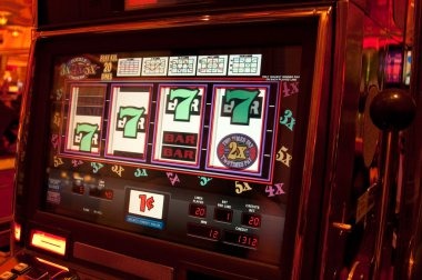Mobile phone displaying melati slot live casino interface